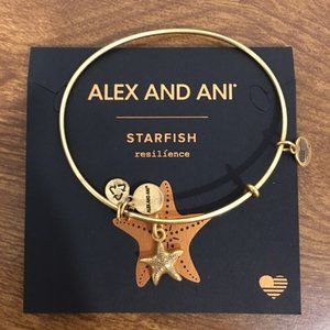 Alex And Ani Starfish Bracelet NWOT